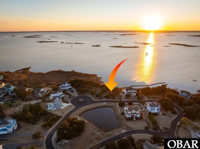 Perfect opportunity to own this incredible rare SoundFront lot on The Currituck Golf Club in North Carolina - for sale on GolfHomes.com, golf home, golf lot