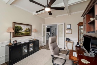 This amazing home with beautiful mountain views is nestled in a on The Highlands Course at Lake Arrowhead in Georgia - for sale on GolfHomes.com, golf home, golf lot