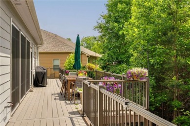 This amazing home with beautiful mountain views is nestled in a on The Highlands Course at Lake Arrowhead in Georgia - for sale on GolfHomes.com, golf home, golf lot