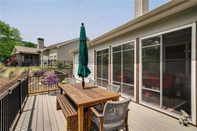This amazing home with beautiful mountain views is nestled in a on The Highlands Course at Lake Arrowhead in Georgia - for sale on GolfHomes.com, golf home, golf lot