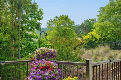 This amazing home with beautiful mountain views is nestled in a on The Highlands Course at Lake Arrowhead in Georgia - for sale on GolfHomes.com, golf home, golf lot