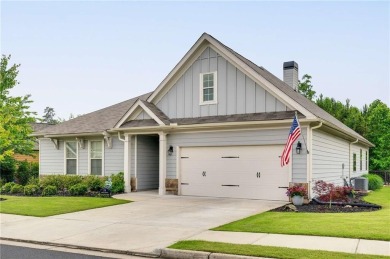 This amazing home with beautiful mountain views is nestled in a on The Highlands Course at Lake Arrowhead in Georgia - for sale on GolfHomes.com, golf home, golf lot