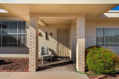 This lovely Sun City home is light & bright with an open concept on PalmBrook Country Club in Arizona - for sale on GolfHomes.com, golf home, golf lot