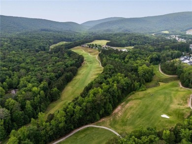 This amazing home with beautiful mountain views is nestled in a on The Highlands Course at Lake Arrowhead in Georgia - for sale on GolfHomes.com, golf home, golf lot