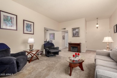 This lovely Sun City home is light & bright with an open concept on PalmBrook Country Club in Arizona - for sale on GolfHomes.com, golf home, golf lot