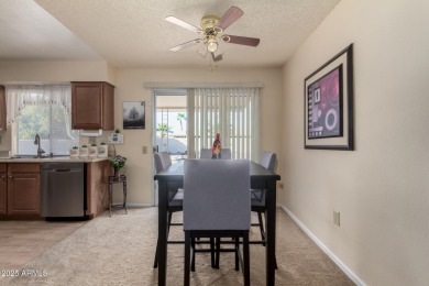 This lovely Sun City home is light & bright with an open concept on PalmBrook Country Club in Arizona - for sale on GolfHomes.com, golf home, golf lot