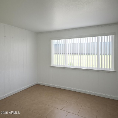 Charming 1 bed, 1 bath park model in the desirable 55+ community on Juniper Ridge R.V. Golf Resort in Arizona - for sale on GolfHomes.com, golf home, golf lot