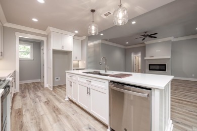 Brand new 1885 square foot home on lovely lot. Trees surround on Ponce De Leon Golf Course in Arkansas - for sale on GolfHomes.com, golf home, golf lot