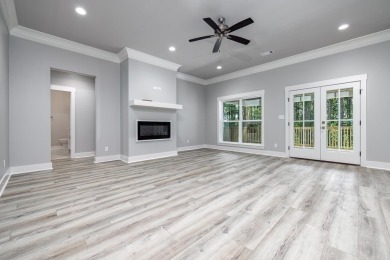 Brand new 1885 square foot home on lovely lot. Trees surround on Ponce De Leon Golf Course in Arkansas - for sale on GolfHomes.com, golf home, golf lot