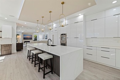 This exceptional waterfront residence, built in 2023, delivers a on The Renaisssance Vinoy Golf Club in Florida - for sale on GolfHomes.com, golf home, golf lot