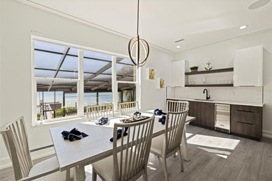 This exceptional waterfront residence, built in 2023, delivers a on The Renaisssance Vinoy Golf Club in Florida - for sale on GolfHomes.com, golf home, golf lot