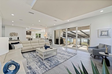 This exceptional waterfront residence, built in 2023, delivers a on The Renaisssance Vinoy Golf Club in Florida - for sale on GolfHomes.com, golf home, golf lot
