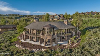 Set above the 4th hole of Promontory's Pete Dye Course, this on Promontory Golf Club  in Utah - for sale on GolfHomes.com, golf home, golf lot