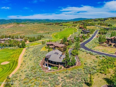 Set above the 4th hole of Promontory's Pete Dye Course, this on Promontory Golf Club  in Utah - for sale on GolfHomes.com, golf home, golf lot