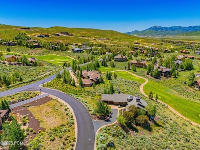 Set above the 4th hole of Promontory's Pete Dye Course, this on Promontory Golf Club  in Utah - for sale on GolfHomes.com, golf home, golf lot