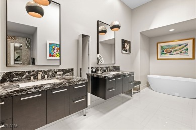 Perched in the prestigious MacDonald Highlands, this luxury on Dragon Ridge Country Club in Nevada - for sale on GolfHomes.com, golf home, golf lot