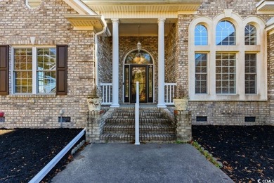 Discover this beautifully crafted custom all-brick home offering on Long Bay Club in South Carolina - for sale on GolfHomes.com, golf home, golf lot