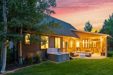 Exceptional single-level custom home nestled in the heart of on Park Meadows Country Club in Utah - for sale on GolfHomes.com, golf home, golf lot
