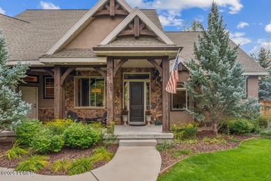 Exceptional single-level custom home nestled in the heart of on Park Meadows Country Club in Utah - for sale on GolfHomes.com, golf home, golf lot