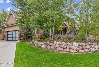 Exceptional single-level custom home nestled in the heart of on Park Meadows Country Club in Utah - for sale on GolfHomes.com, golf home, golf lot
