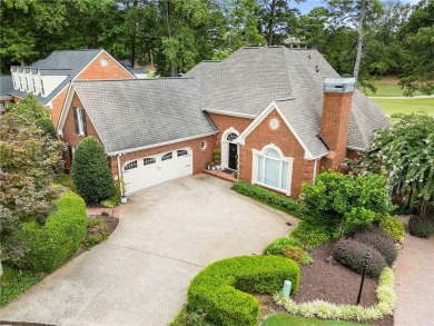 Perfectly situated on the 18th Fairway with Shimmering LAKE on Country Club of Roswell in Georgia - for sale on GolfHomes.com, golf home, golf lot