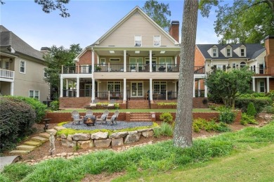 Perfectly situated on the 18th Fairway with Shimmering LAKE on Country Club of Roswell in Georgia - for sale on GolfHomes.com, golf home, golf lot