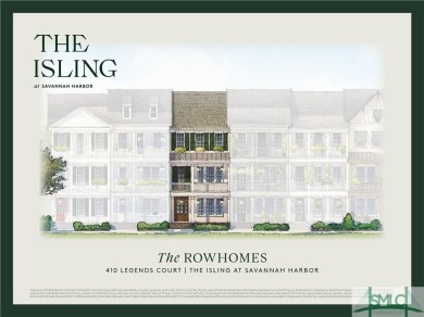 The Isling's Rowhome is a scene from historic Savannah's on The Club At Savannah Harbor in Georgia - for sale on GolfHomes.com, golf home, golf lot