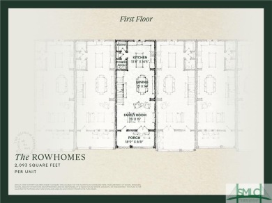 The Isling's Rowhome is a scene from historic Savannah's on The Club At Savannah Harbor in Georgia - for sale on GolfHomes.com, golf home, golf lot
