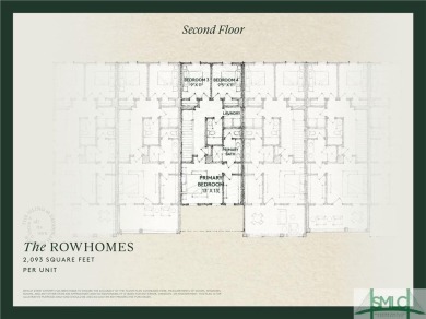 The Isling's Rowhome is a scene from historic Savannah's on The Club At Savannah Harbor in Georgia - for sale on GolfHomes.com, golf home, golf lot