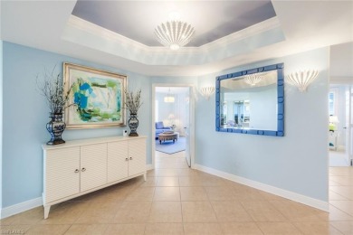 Upon entering this light, bright end residence in the boutique on The Colony Golf and Country Club in Florida - for sale on GolfHomes.com, golf home, golf lot