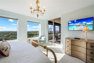 Upon entering this light, bright end residence in the boutique on The Colony Golf and Country Club in Florida - for sale on GolfHomes.com, golf home, golf lot