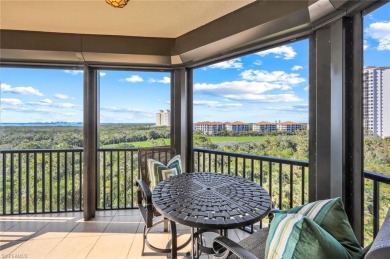 Upon entering this light, bright end residence in the boutique on The Colony Golf and Country Club in Florida - for sale on GolfHomes.com, golf home, golf lot