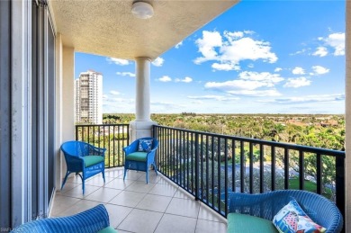 Upon entering this light, bright end residence in the boutique on The Colony Golf and Country Club in Florida - for sale on GolfHomes.com, golf home, golf lot