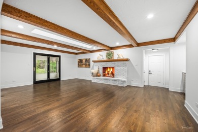 Experience the perfect blend of classic architecture and modern on Lake Barrington Shores Golf Course in Illinois - for sale on GolfHomes.com, golf home, golf lot