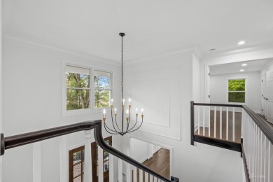 Experience the perfect blend of classic architecture and modern on Lake Barrington Shores Golf Course in Illinois - for sale on GolfHomes.com, golf home, golf lot