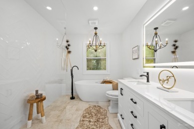 Experience the perfect blend of classic architecture and modern on Lake Barrington Shores Golf Course in Illinois - for sale on GolfHomes.com, golf home, golf lot