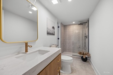 Experience the perfect blend of classic architecture and modern on Lake Barrington Shores Golf Course in Illinois - for sale on GolfHomes.com, golf home, golf lot