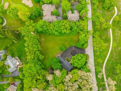 Experience the perfect blend of classic architecture and modern on Lake Barrington Shores Golf Course in Illinois - for sale on GolfHomes.com, golf home, golf lot
