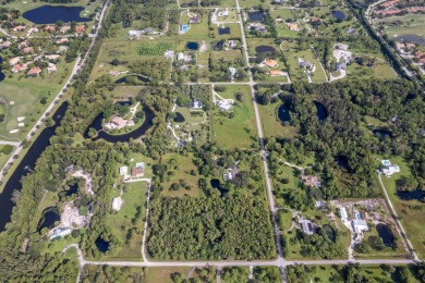 This beautiful 5 acre  equestrian parcel is a CORNER lot on PGA National Estates Golf Course in Florida - for sale on GolfHomes.com, golf home, golf lot