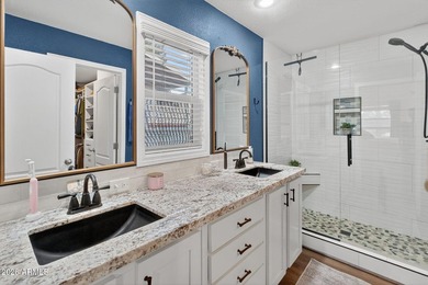 Nestled between Mingus Mountain and Sedona's iconic red rocks on Pine Shadows Golf Course in Arizona - for sale on GolfHomes.com, golf home, golf lot