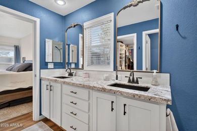 Nestled between Mingus Mountain and Sedona's iconic red rocks on Pine Shadows Golf Course in Arizona - for sale on GolfHomes.com, golf home, golf lot