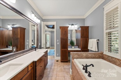 Exceptional home in The Point with fantastic indoor & outdoor on Trump National Golf Club Charlotte in North Carolina - for sale on GolfHomes.com, golf home, golf lot