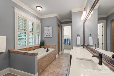 Exceptional home in The Point with fantastic indoor & outdoor on Trump National Golf Club Charlotte in North Carolina - for sale on GolfHomes.com, golf home, golf lot