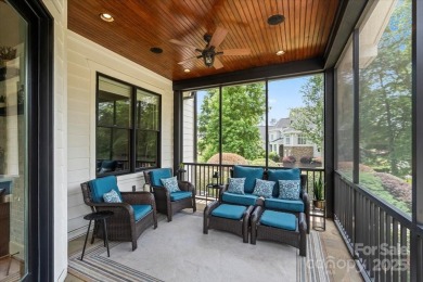 Exceptional home in The Point with fantastic indoor & outdoor on Trump National Golf Club Charlotte in North Carolina - for sale on GolfHomes.com, golf home, golf lot