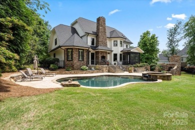 Exceptional home in The Point with fantastic indoor & outdoor on Trump National Golf Club Charlotte in North Carolina - for sale on GolfHomes.com, golf home, golf lot