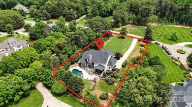 Exceptional home in The Point with fantastic indoor & outdoor on Trump National Golf Club Charlotte in North Carolina - for sale on GolfHomes.com, golf home, golf lot