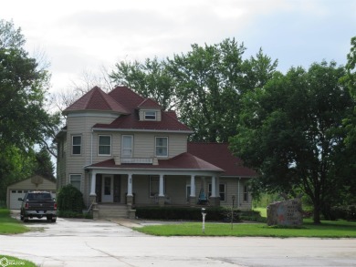 This charming Victorian home with wraparound covered porch on Pocahontas Golf Course in Iowa - for sale on GolfHomes.com, golf home, golf lot