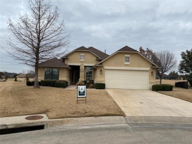 On one of the largest lots in Robson Ranch, this home offers on Wildhorse Golf Club of Robson Ranch in Texas - for sale on GolfHomes.com, golf home, golf lot