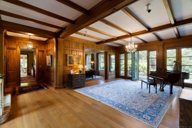 Discover an extraordinary private estate on 9 acres of on Country Club of Farmington in Connecticut - for sale on GolfHomes.com, golf home, golf lot