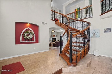 Your oasis in the desert awaits in this 2-story Horizon City on Emerald Springs Golf Course in Texas - for sale on GolfHomes.com, golf home, golf lot
